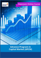 Advance program in Capital Market(APCM) - Only Available at Delhi Center